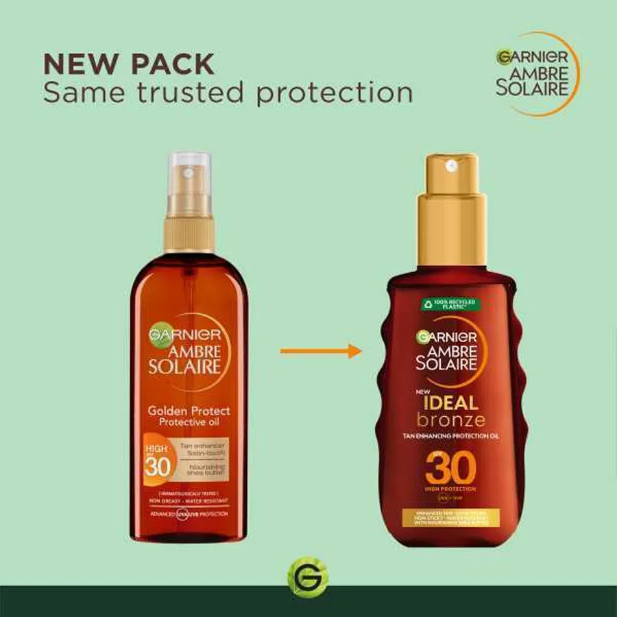 Ambre Solaire Ideal Bronze Protective Oil Spray SPF 30 150ml