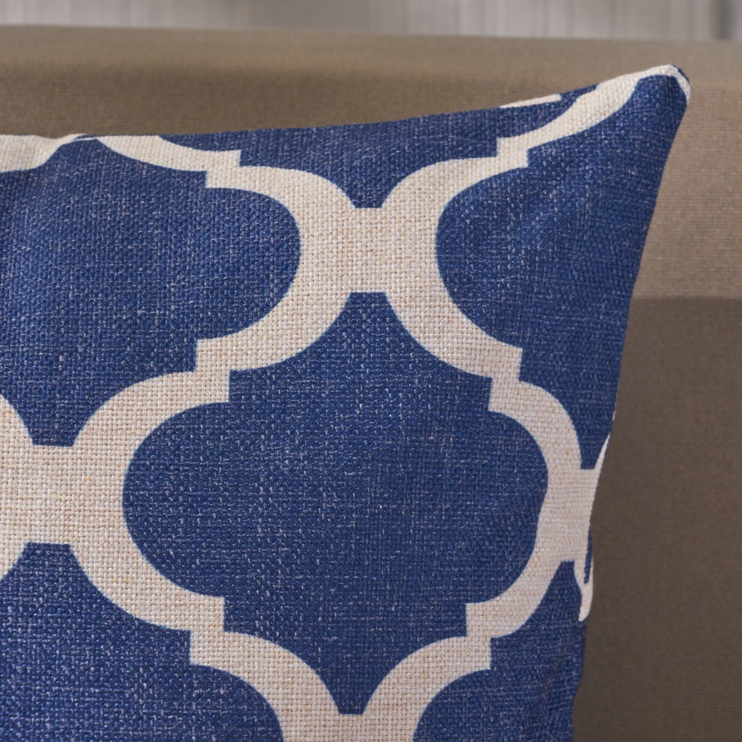 Amelia Outdoor 18" Water Resistant Square Pillows (Set of 2)
