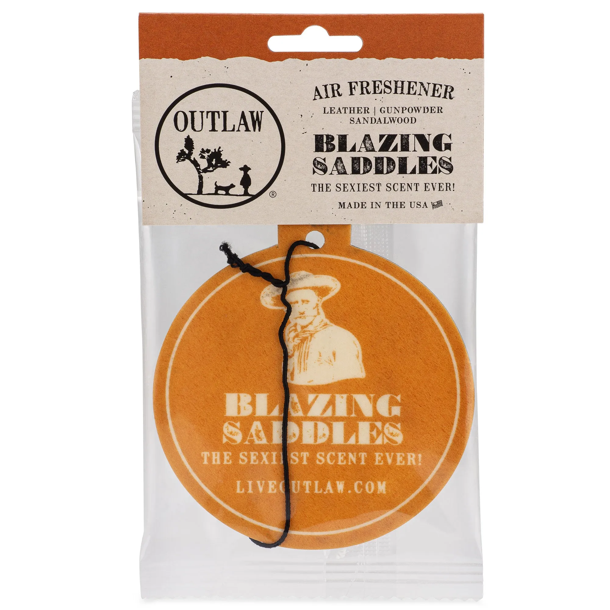 Blazing Saddles Air Freshener
