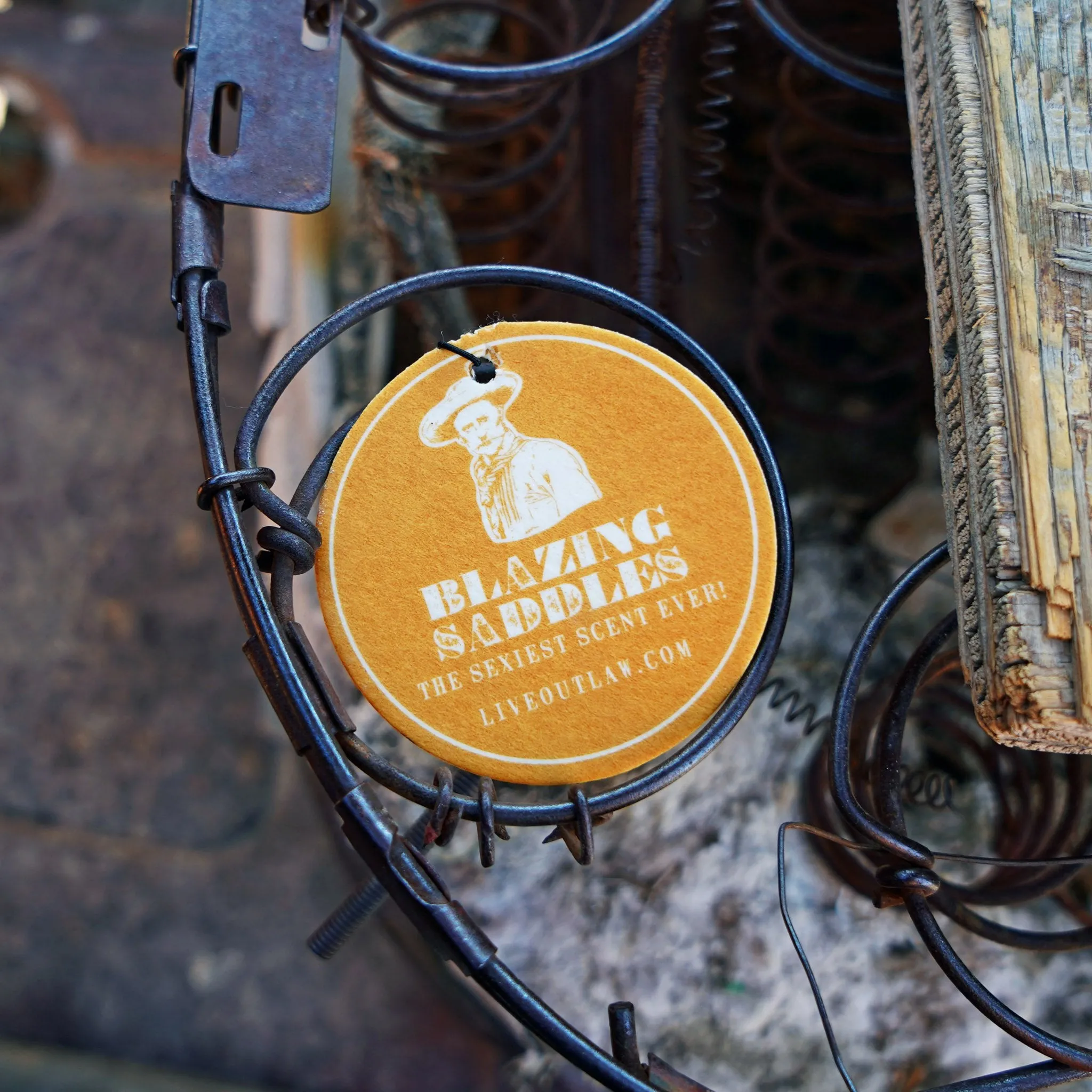 Blazing Saddles Air Freshener