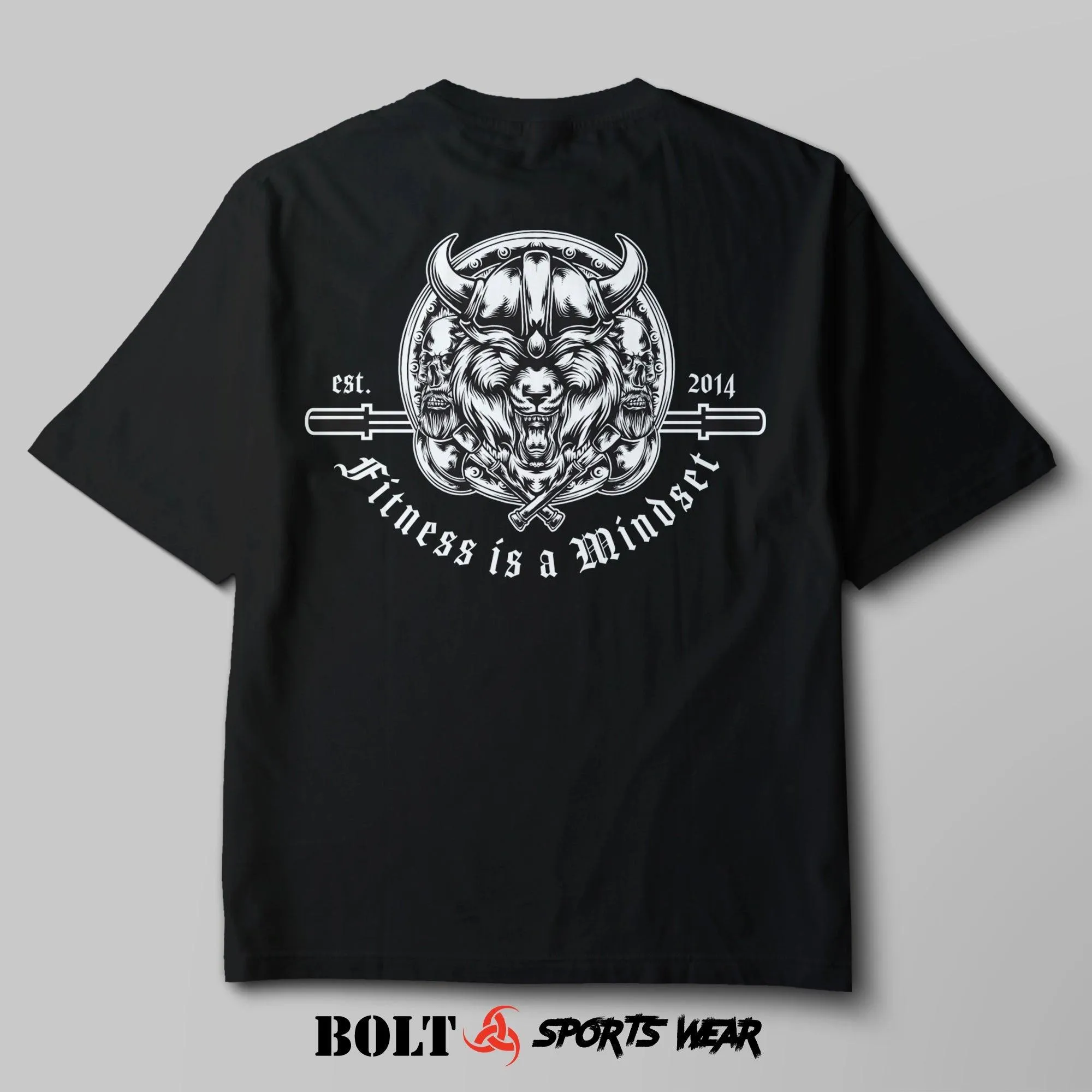 Bolt Sports Wear | Fitness Mindset - Graphic Tee on Shaka Wear