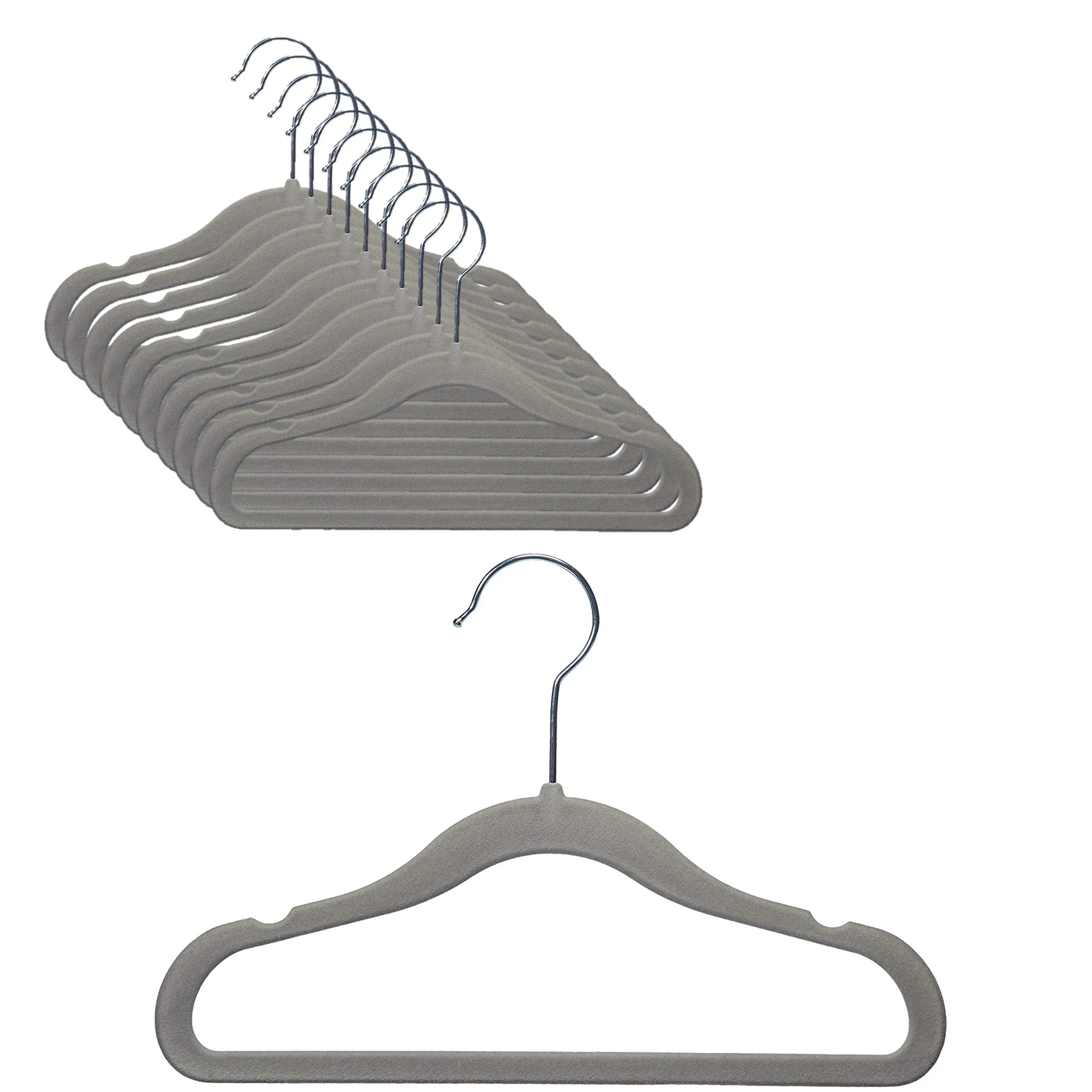 Children's Garment Rack™ - New Rolling Feature (Includes 10 Velvet Hangers)