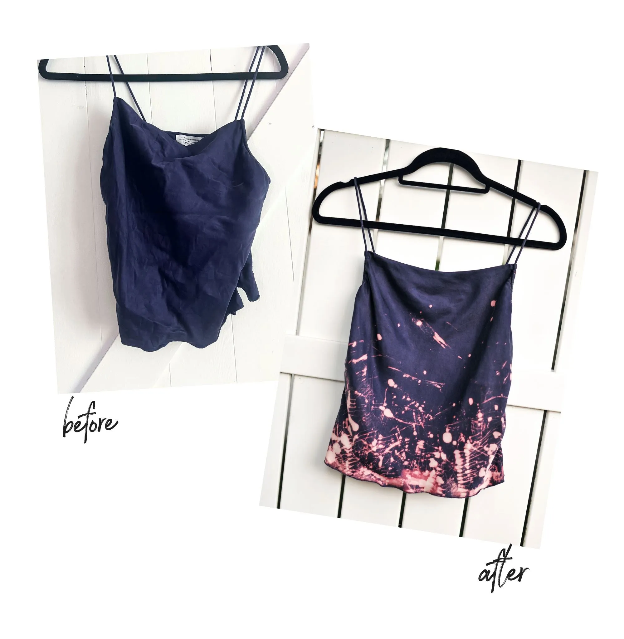 Classy With A Pop Painted Tank Top
