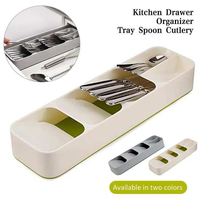 Compact Cutlery Organizer | Kitchen Drawer Organizer