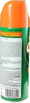 Cutter Unscented 10 Hour Insect Repellent Water Resistant Bug Spray Can 6 oz
