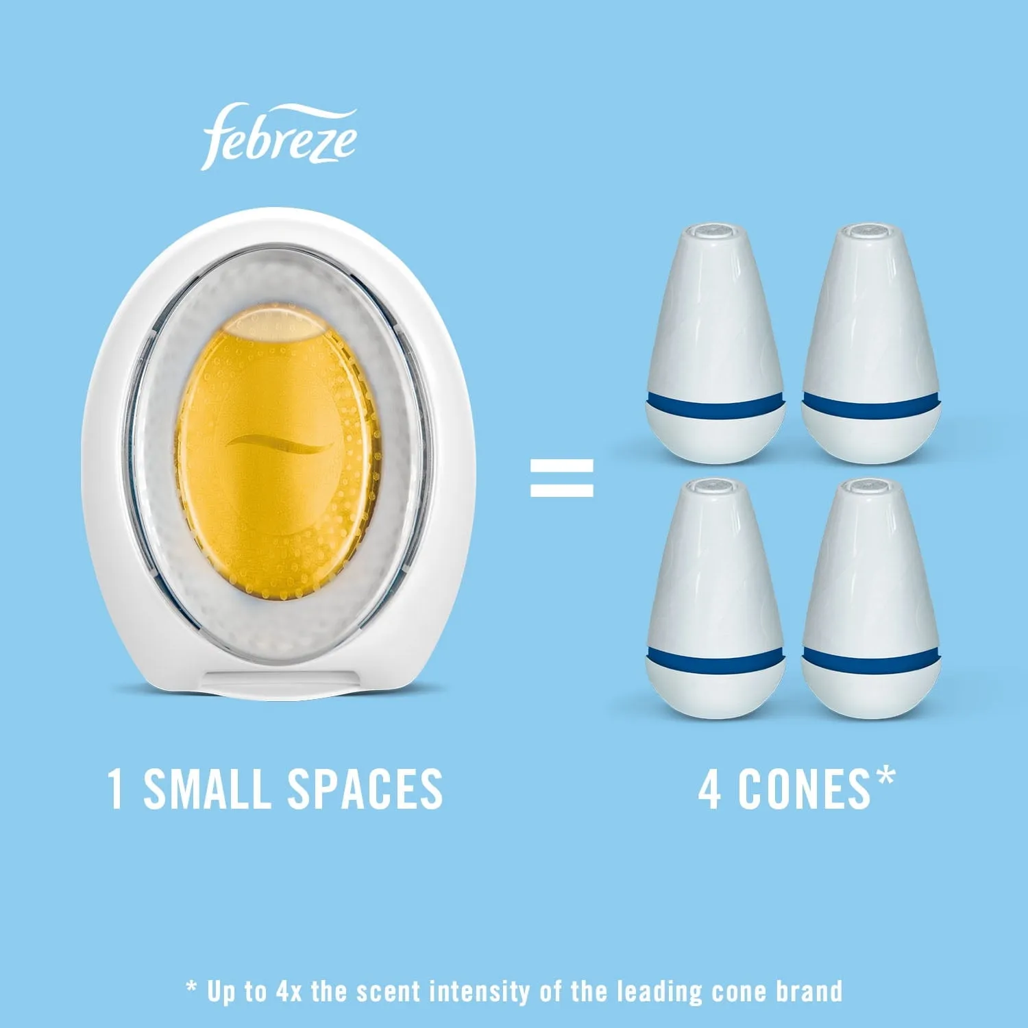 Febreze Small Spaces Air Freshener, Gain Original Scent, 1 Count