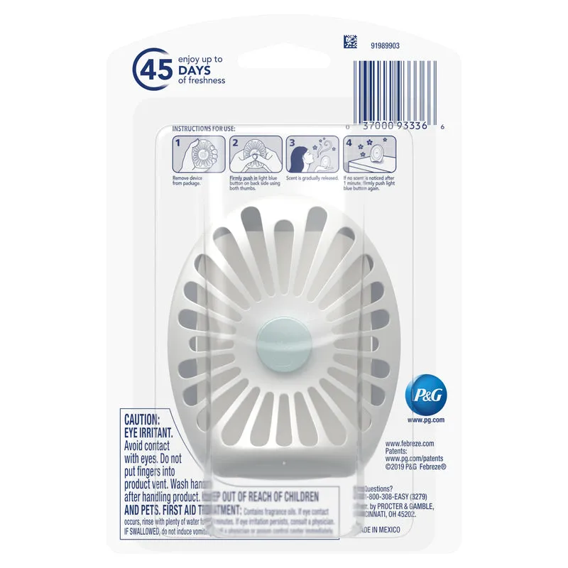 Febreze Small Spaces Linen & Sky Scent Air Freshener 0.25 oz Liquid