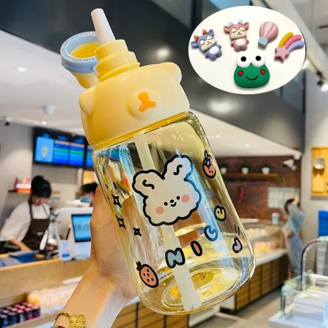 Kawaii Jumbo Bear Water Bottle 1200ml