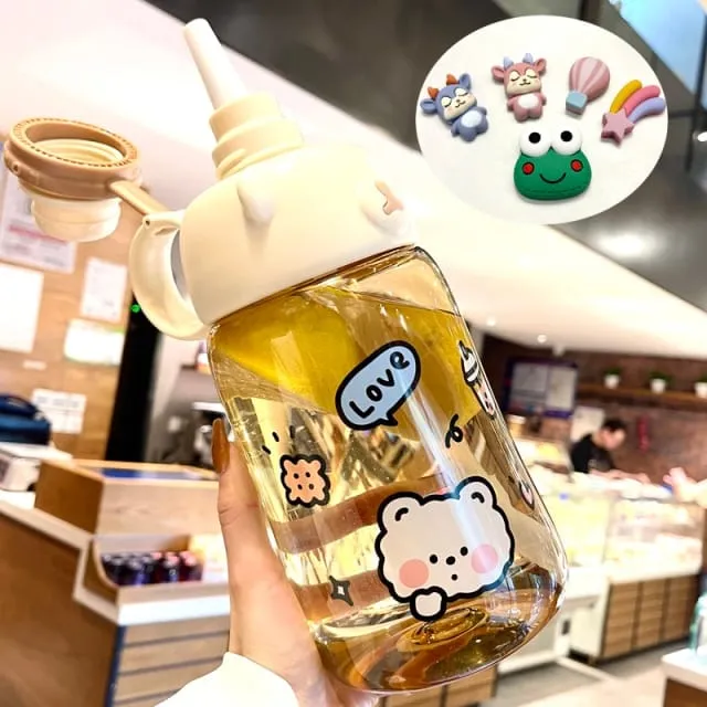 Kawaii Jumbo Bear Water Bottle 1200ml