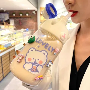 Kawaii Jumbo Bear Water Bottle 1200ml