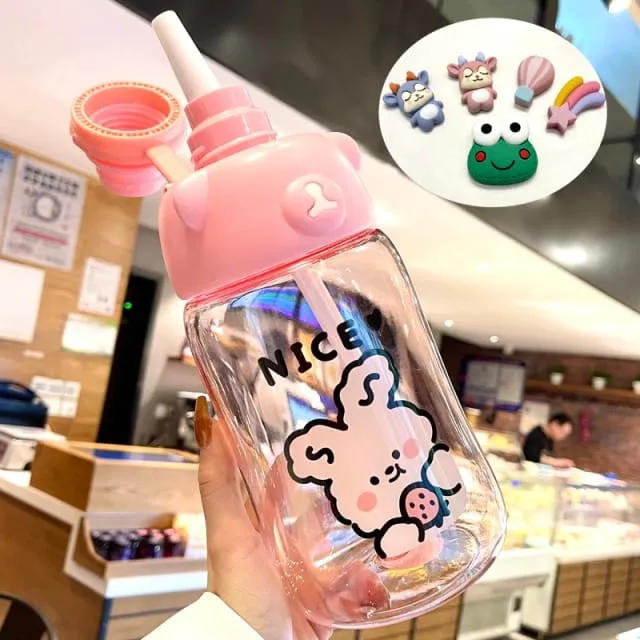 Kawaii Jumbo Bear Water Bottle 1200ml