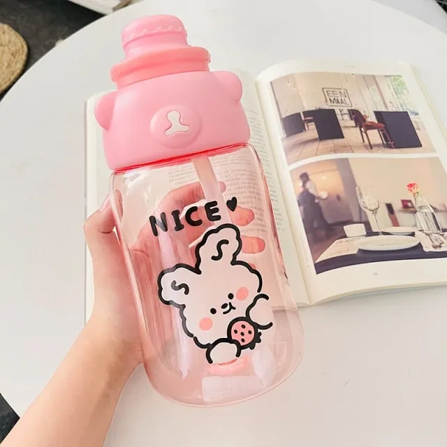 Kawaii Jumbo Bear Water Bottle 1200ml