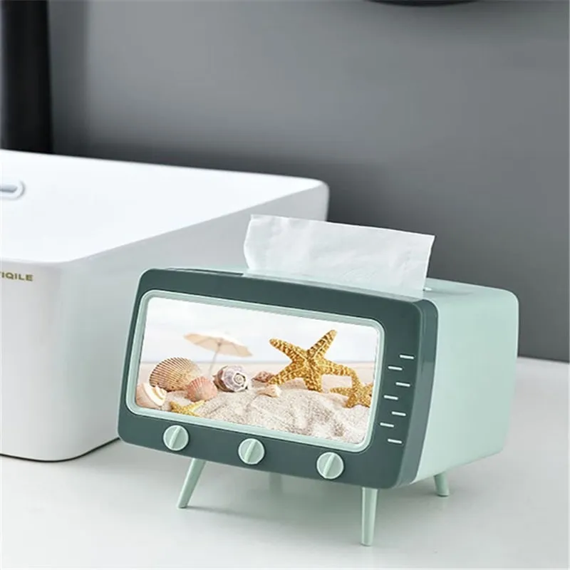 Kawaii TV Tissue Box