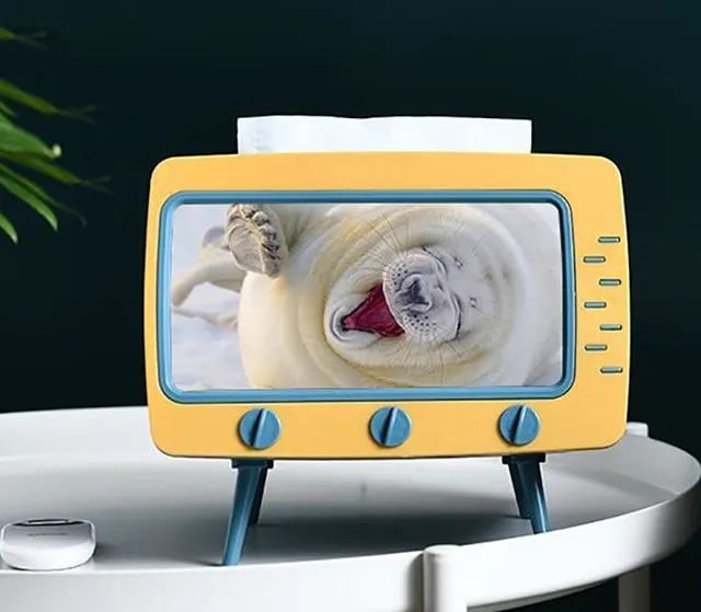 Kawaii TV Tissue Box