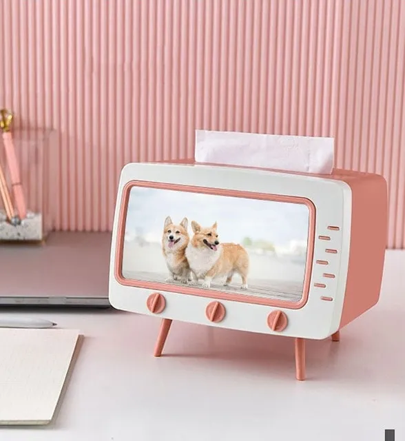Kawaii TV Tissue Box