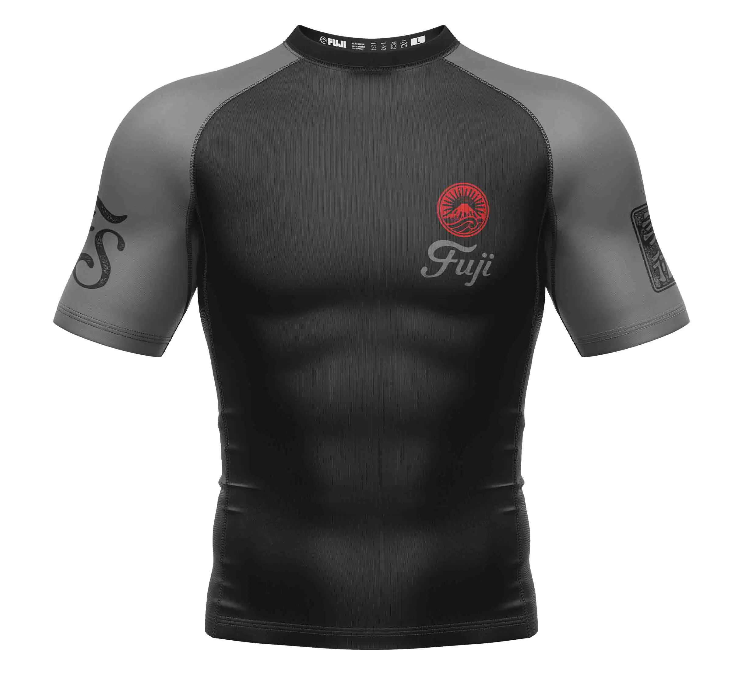 Kids Summit Flex Lite Rashguard Black
