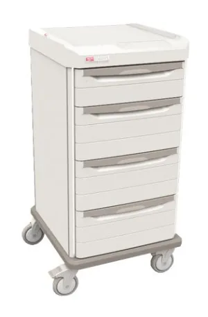 Metro SXRS4210L Starsys Basic Single Wide Locking Cart, 25" x 22.75" x 44.75"