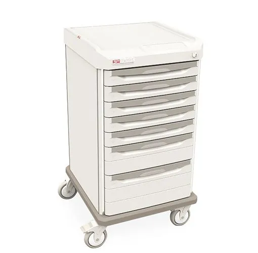 Metro SXRS5110L Starsys Basic Single Wide Locking Cart, 25" x 22.75" x 41.75"