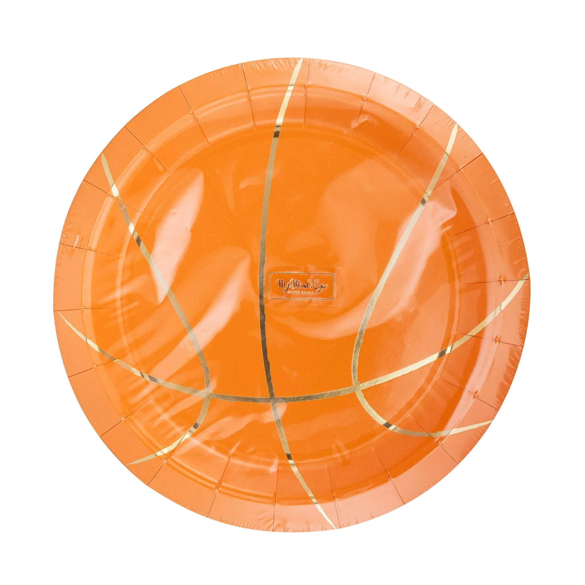 My Mind’s Eye - BBL1040 - 9" Basketball Paper Plate