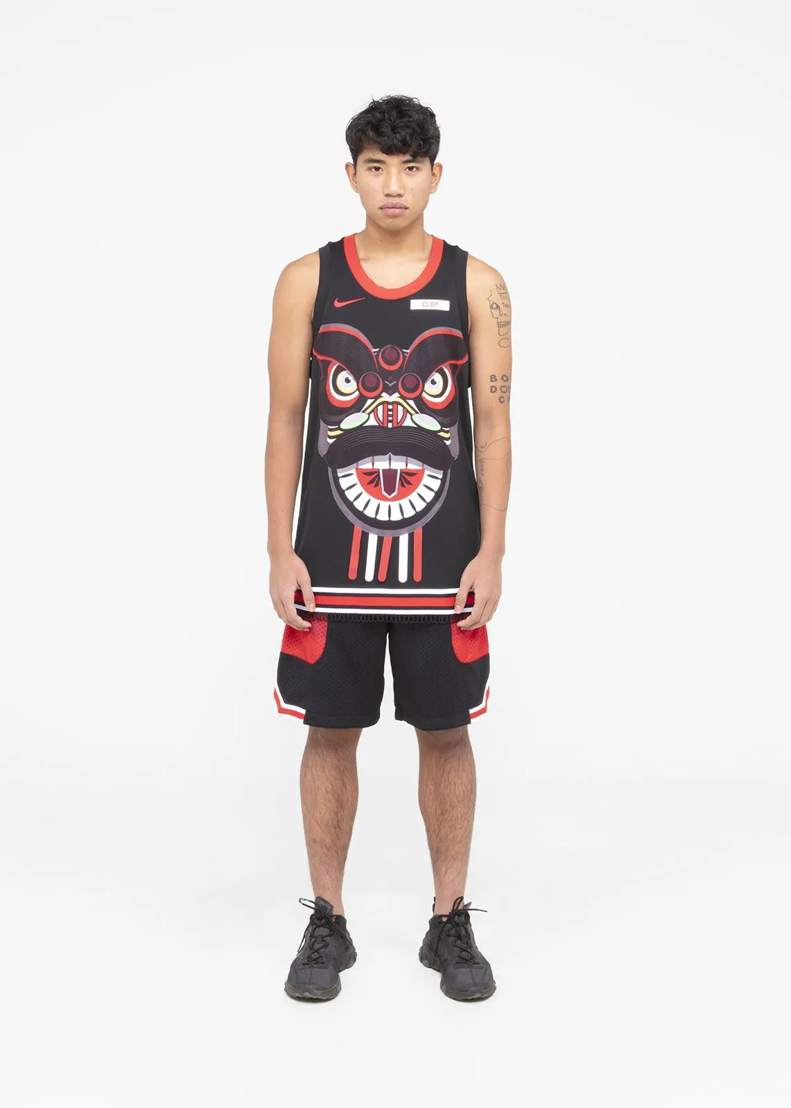 NIKE: NIKE X CLOT JERSEY [RED]