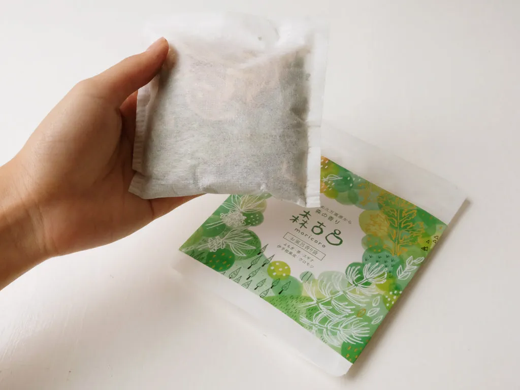 Organic Moricoro 'Scent of Woodland' Bath Pack by Wagura