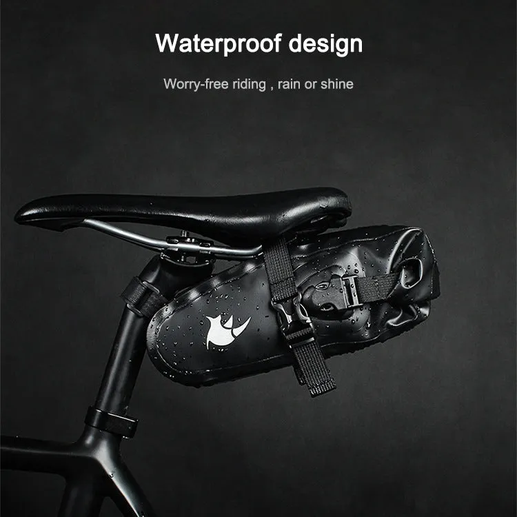 Rhinowalk TF550 Bicycle Tail Bag Waterproof Bicycle Saddle Bag Mountain Bike Back Seat Bag Riding Bag