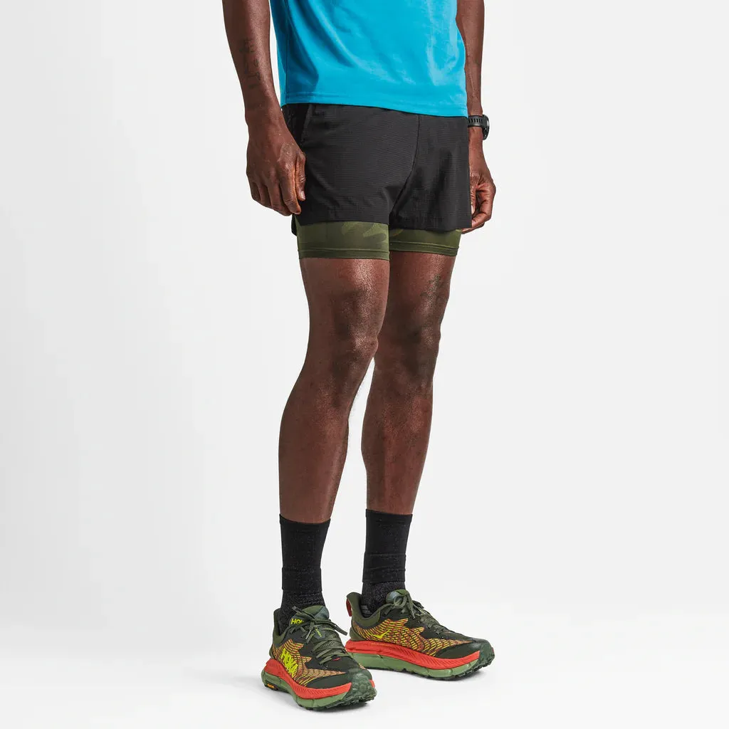 Roark Men's Bommer 3.5" Short - Black