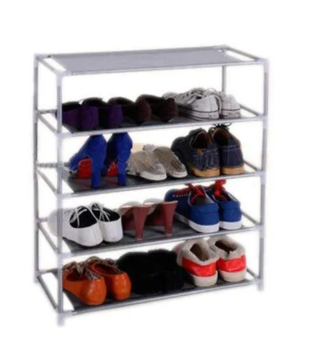 Zizer Shoe Racks for Home (4_Maroon_L)